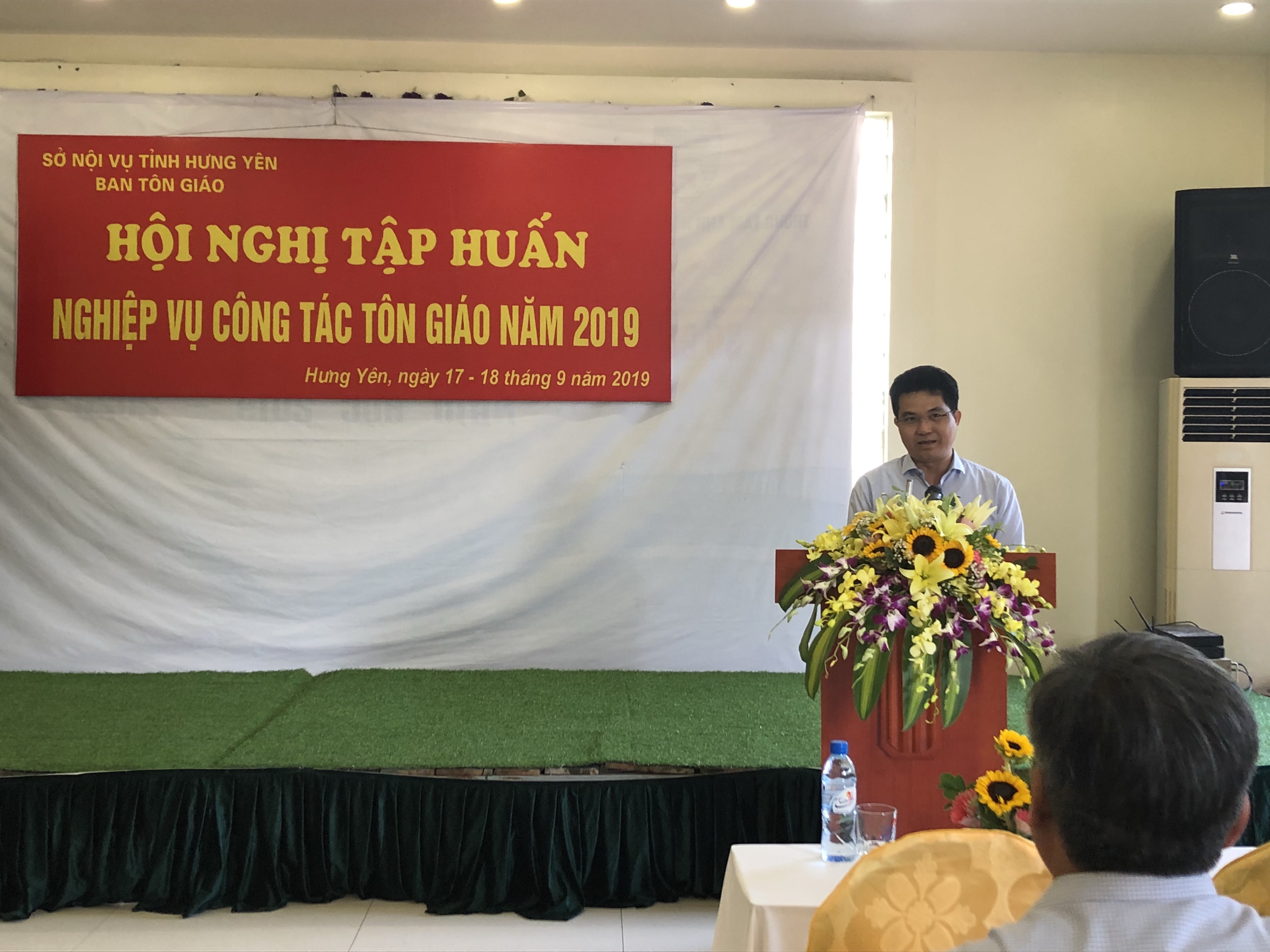   Sở Nội vụ tỉnh Hưng Yên tổ chức Hội nghị tập huấn nghiệp vụ công tác tôn giáo năm 2019