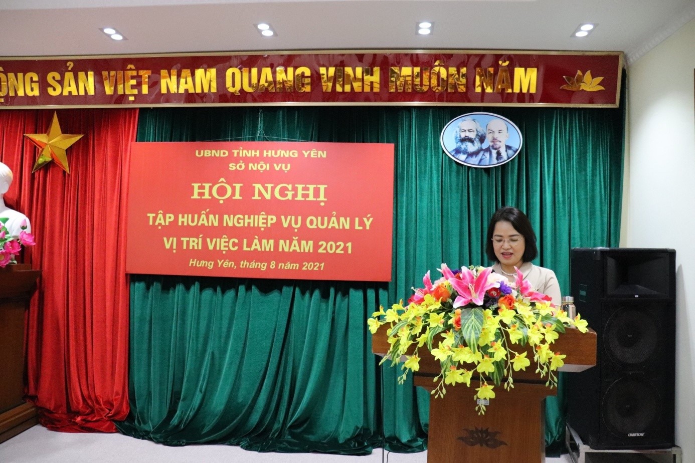   HỘI NGHỊ TRỰC TUYẾN TẬP HUẤN NGHIỆP VỤ QUẢN LÝ VỊ TRÍ VIỆC LÀM NĂM 2021