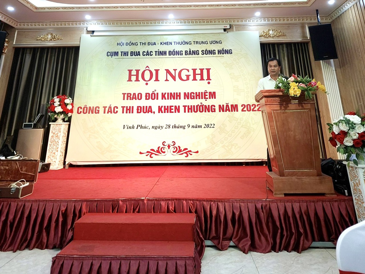   Hội nghị trao đổi kinh nghiệm công tác thi đua, khen thưởng Cụm Thi đua các tỉnh Đồng bằng Sông Hồng năm 2022